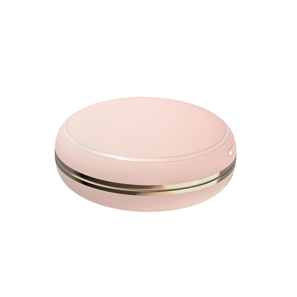 Pink rechargeable hand warmer