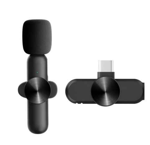 Wireless lavalier microphone with plug-in phone receiver
